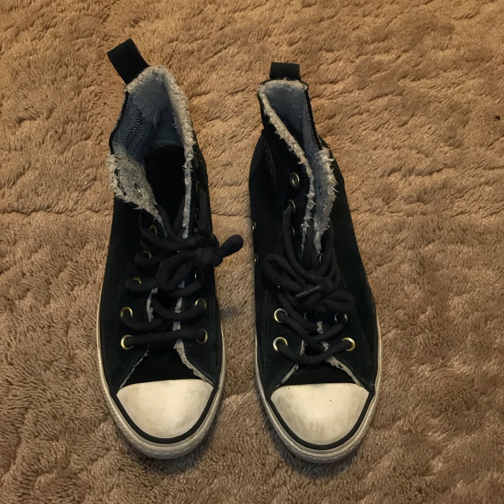Black High Top Converse